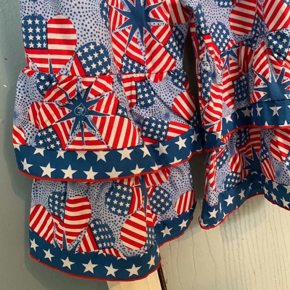 Ann Loren patriotic 2Piece set NWT - Picture 4 of 6